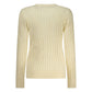 Bianco Viscosa Donna Maglia