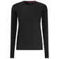 Black Viscose Women Sweater