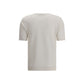 White Viscose T-Shirt