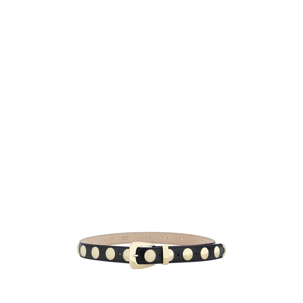 Black Calf Leather Bos Taurus Regular Belt