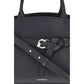 Black Calf Leather Bos Taurus Handbag