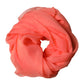Orange Stole Silk Neck Wrap Shawl Men Scarf