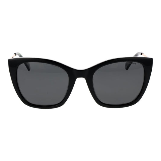 Black Polyester Sunglasses