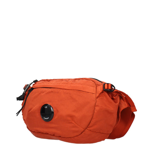 Orange Fabric Backpack