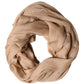 Brown Silk Stole Neck Wrap Shawl Men Scarf