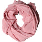 Pink Silk Stole Neck Wrap Shawl Men  Scarf