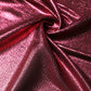 Metallic Pink Silk Square Foulard Scarf