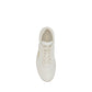 White Calf Leather Bos Taurus Low Top Sneakers