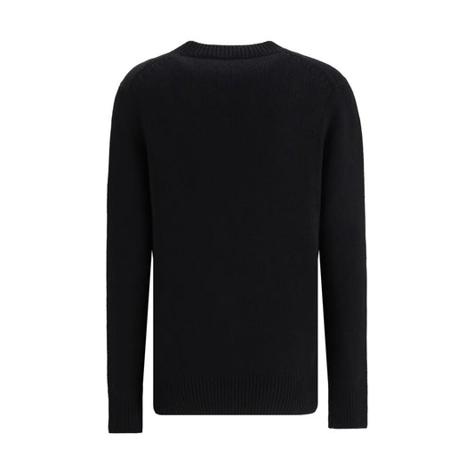 Black Wool Sweatshirt