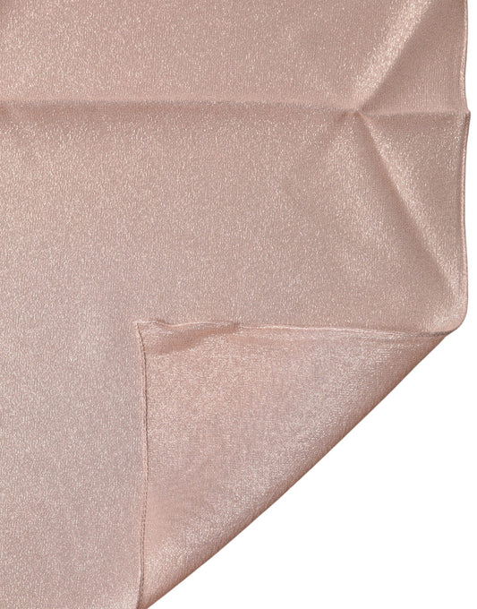 Light Pink Silk Blend Square Foulard 87.5cm x86.5cm Scarf