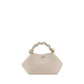White Calf Leather Bos Taurus Handbag