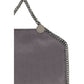 Gray Polyester Shoulder Bag