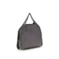 Gray Polyester Handbag