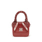 Red Calf Leather Bos Taurus Handbag