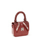 Red Calf Leather Bos Taurus Handbag