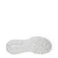White Fabric Athletic Sneakers