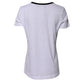 White Eleganza Cotton Crew Neck Tee T-shirt