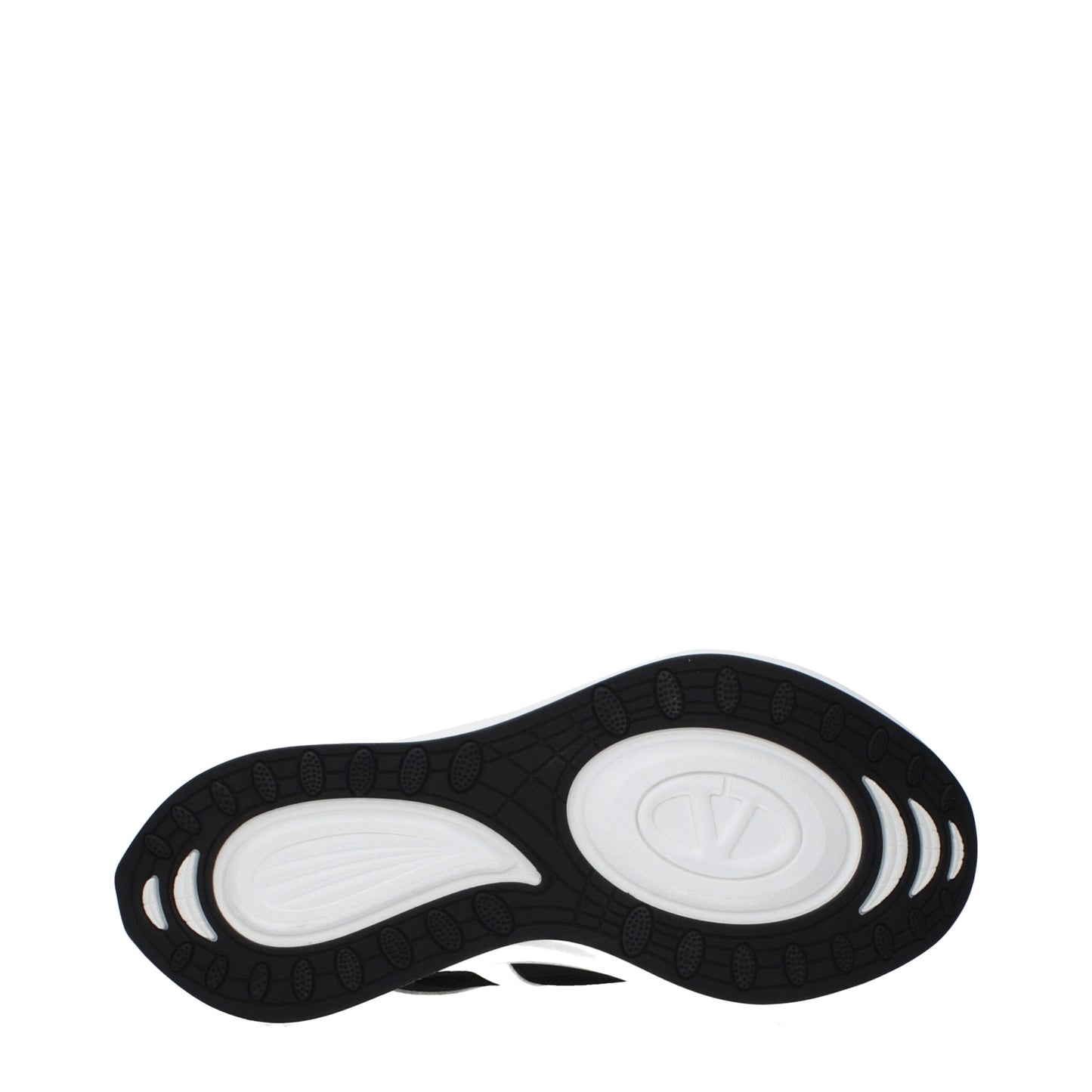 White Fabric Athletic Sneakers