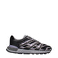 Black Fabric Athletic Sneakers