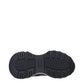 Black Fabric Athletic Sneakers