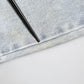 Light Blue Tattered Mid Waist Straight Denim Jeans