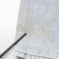 Light Blue Tattered Mid Waist Straight Denim Jeans