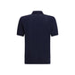 Blue Wool Oves Aries Polo Shirt