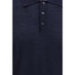 Blue Wool Oves Aries Polo Shirt
