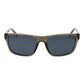 Olive Stainless Steel Sunglasses