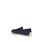 Blue Calf Leather Bos Taurus Slip-On Loafers