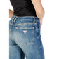 Blue Cotton Skinny Jeans