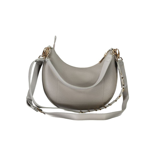 Grigio Polyurethane Women Handbag