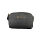 Black Polyurethane Women Handbag