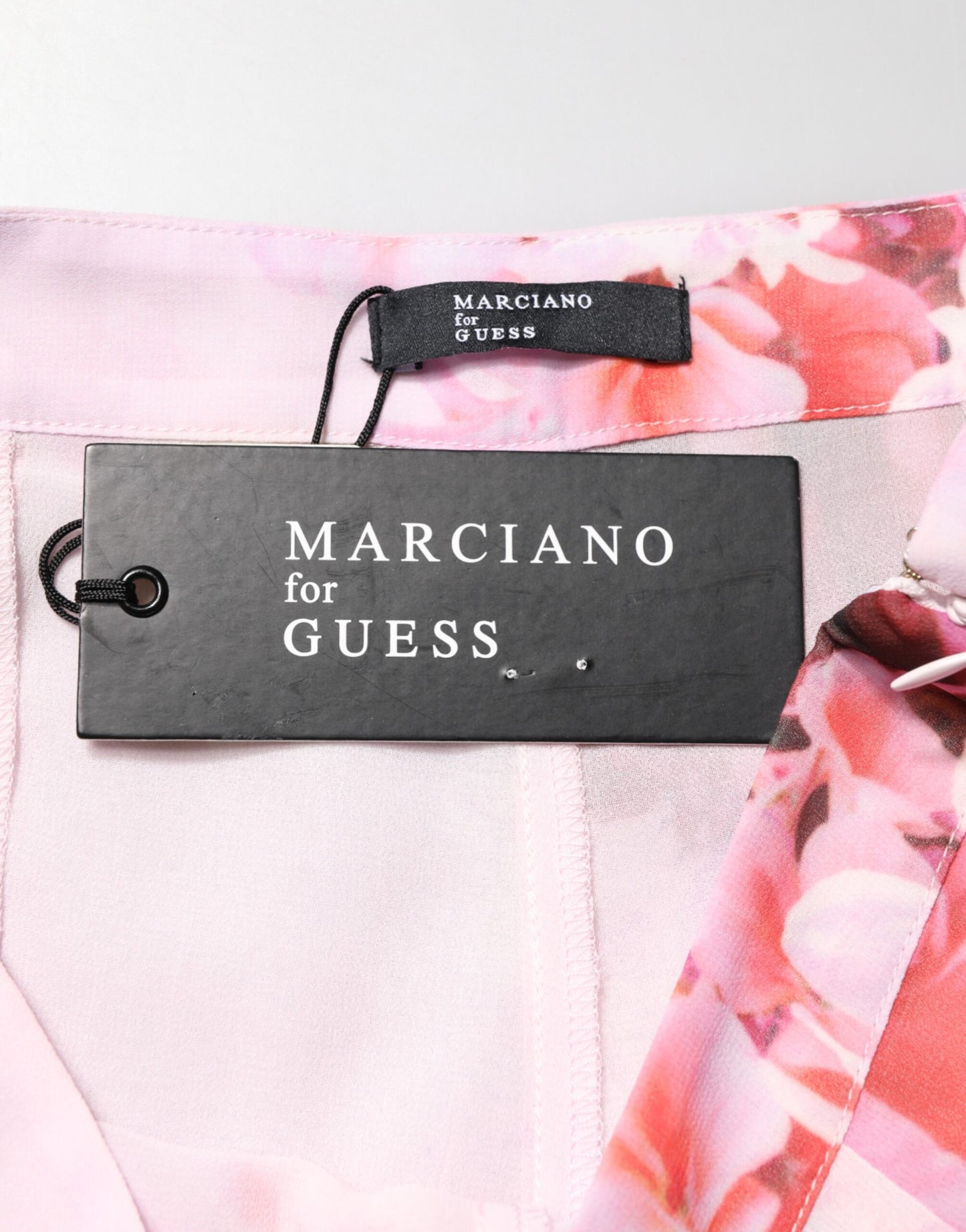Pink Floral Flared High Waist Trouser Pants