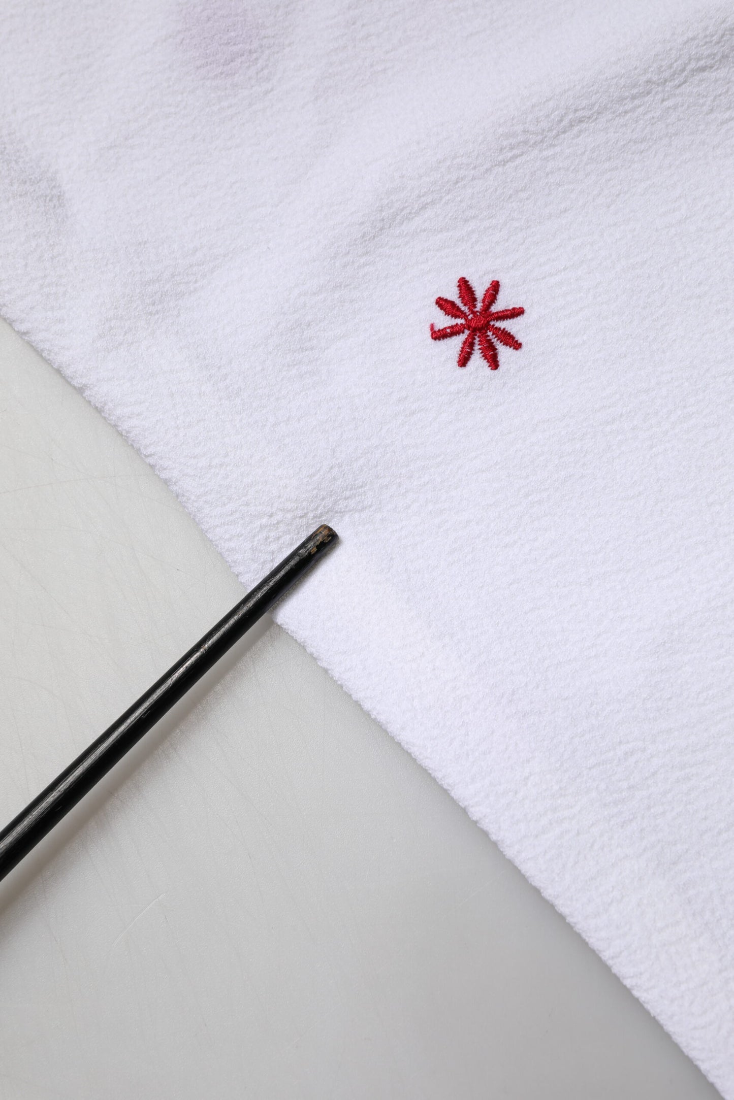 White Floral Tapered High Waist Cropped Pants