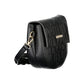 Black Polyurethane Women Handbag