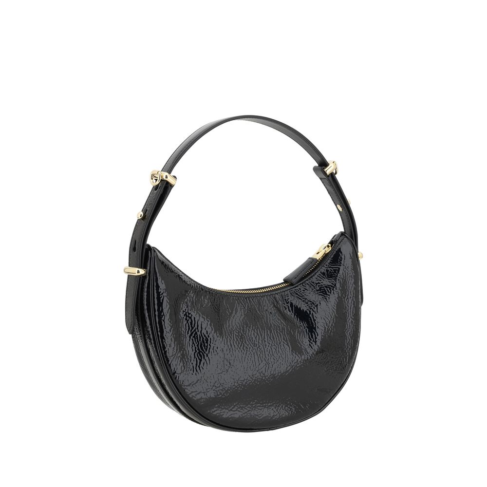 Black Calf Leather Bos Taurus Shoulder Bag