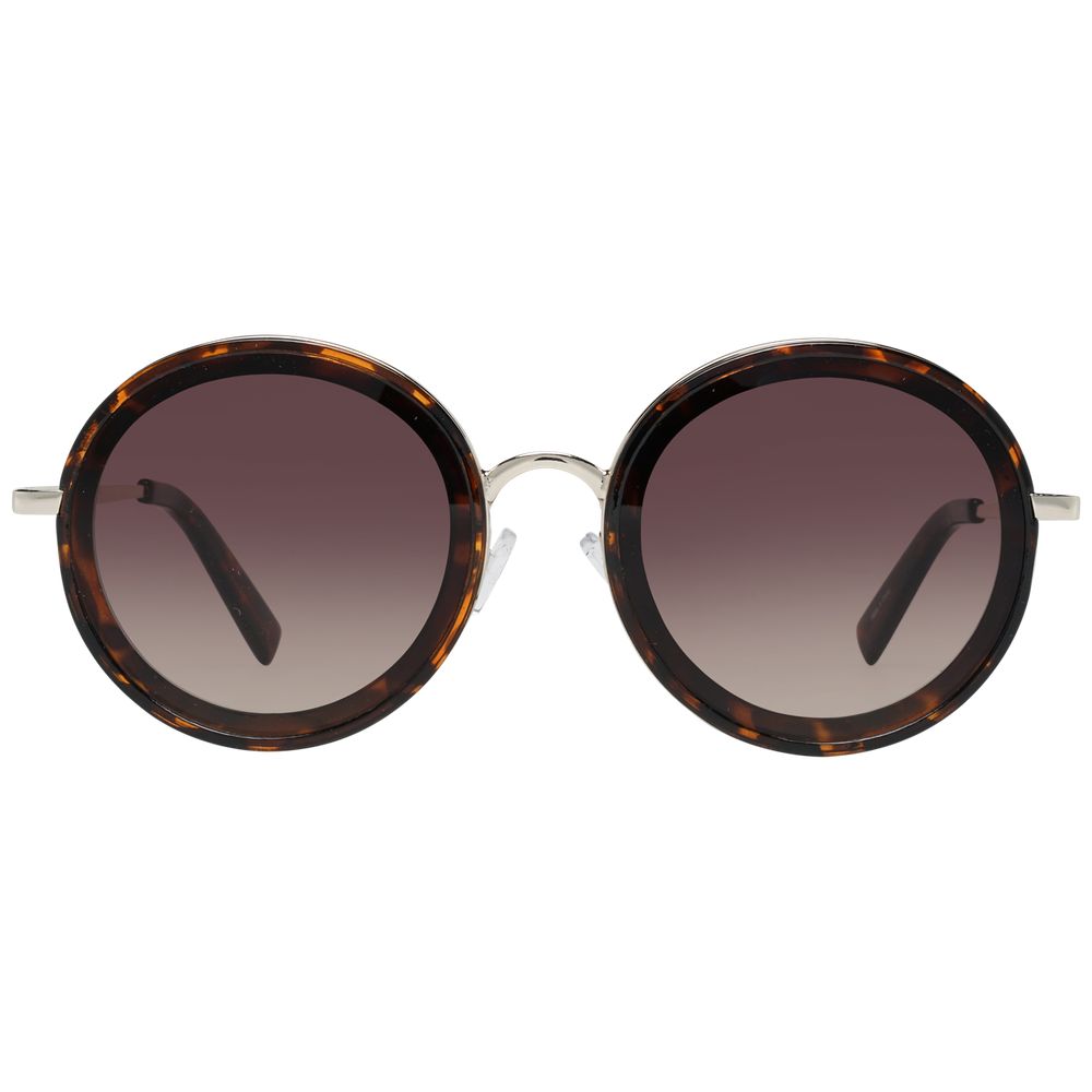 Brown Metal & Plastic Sunglasses