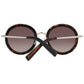 Brown Metal & Plastic Sunglasses