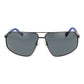 Gray Metal Sunglasses