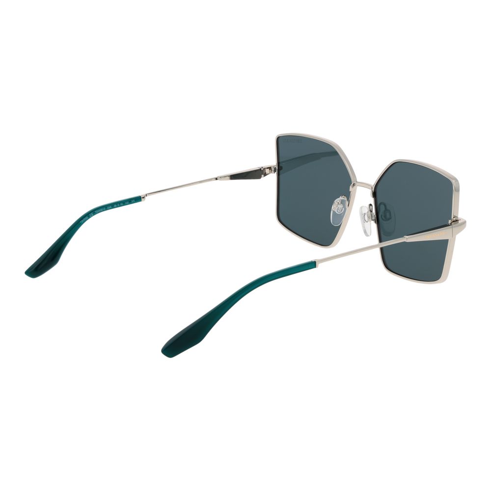 Silver Metal Sunglasses