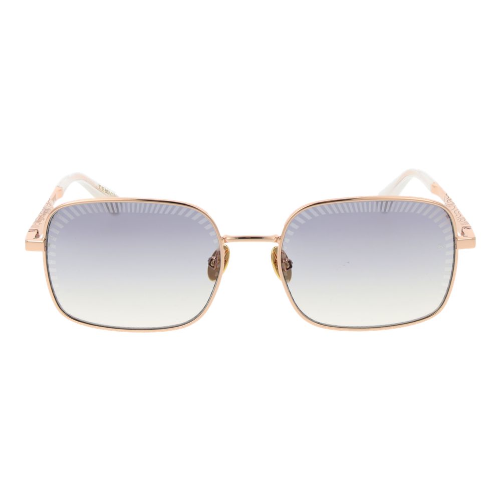 Rose Gold Metal Sunglasses