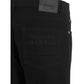 Black Cotton Skinny Jeans