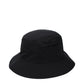 Black Polyamide Bucket Hat