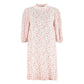 White Viscose Casual Dress