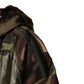 Multicolor Camouflage Hooded RainCoat Jacket