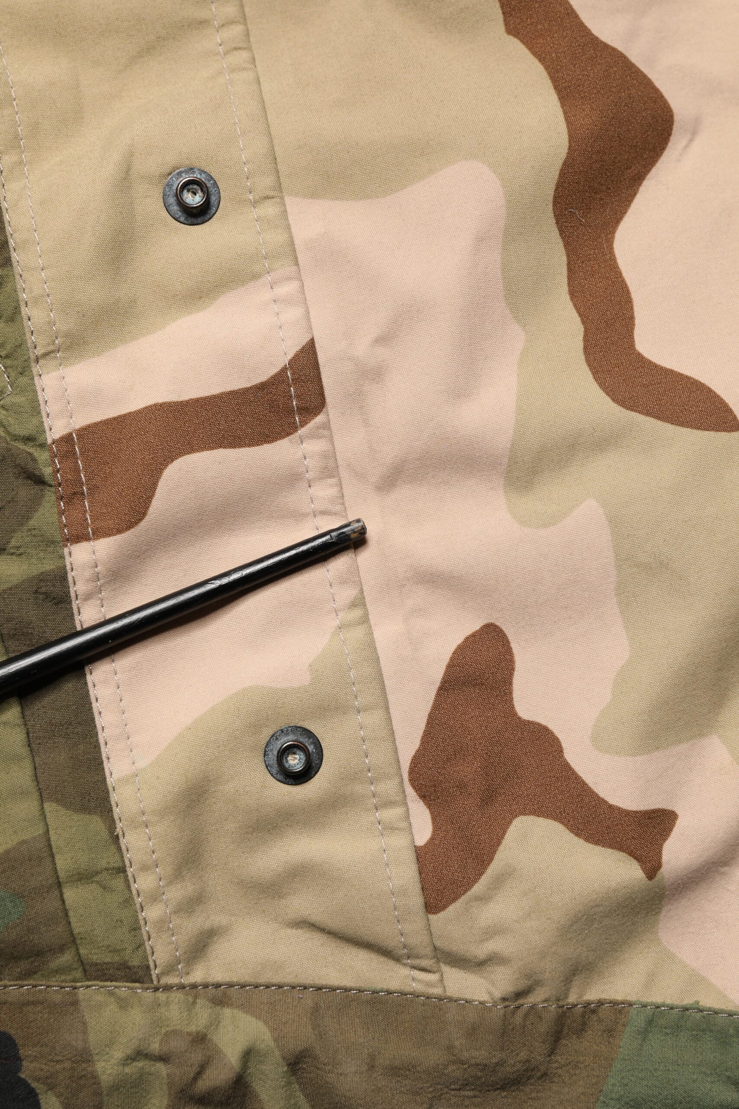 Multicolor Camouflage Hooded RainCoat Jacket