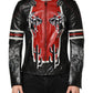 Multicolor Guns n' Roses Full Zip Men Biker Jacket