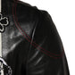 Multicolor Guns n' Roses Full Zip Men Biker Jacket