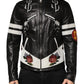 Black Guns n' Roses FullZip Men Biker Jacket